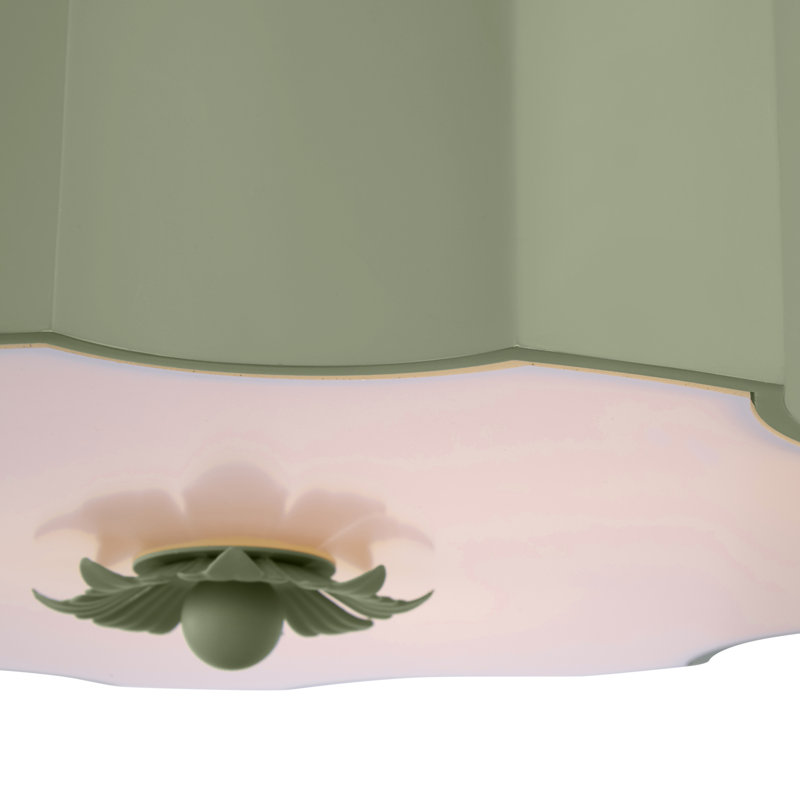 Amanda Lindroth Fancy Wiggly Flushmount
