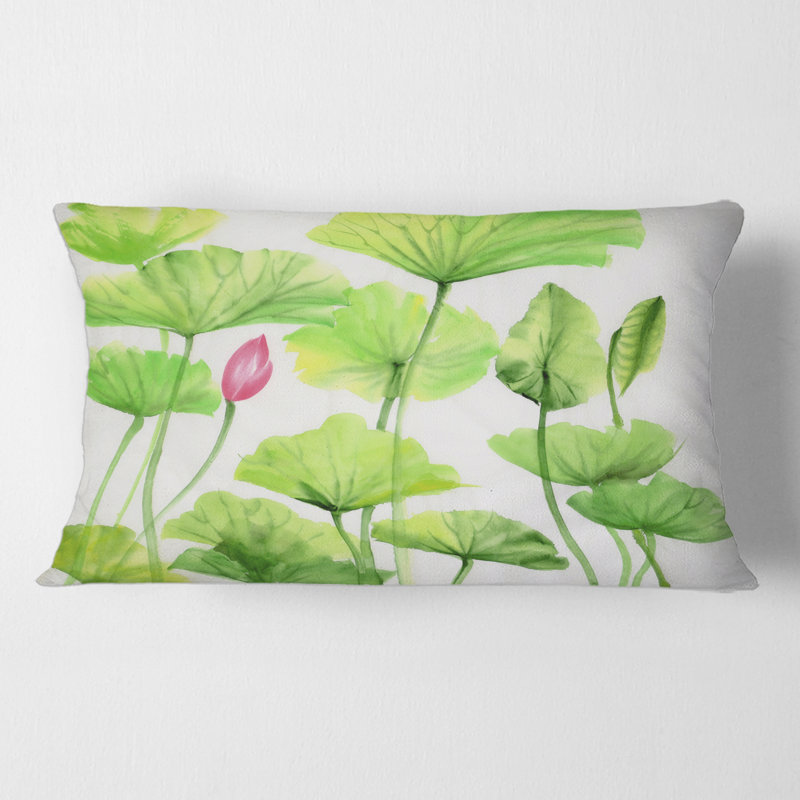 Floral Throw Pillow