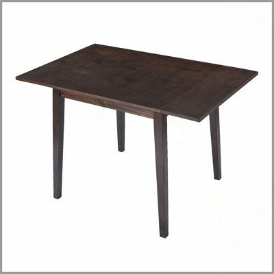 29"- 45" Extendable Dining Table For 4, Folding Kitchen Table With Rubberwood Legs, Space-Saving Dinner Table For Living Room, Kitchen, Dining Room, S