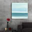 «Coastal Abstraction I» par Chris Paschke - Peinture sans cadre-99827849
