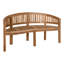 Mahoning Solid Wood Teak Outdoor Bench