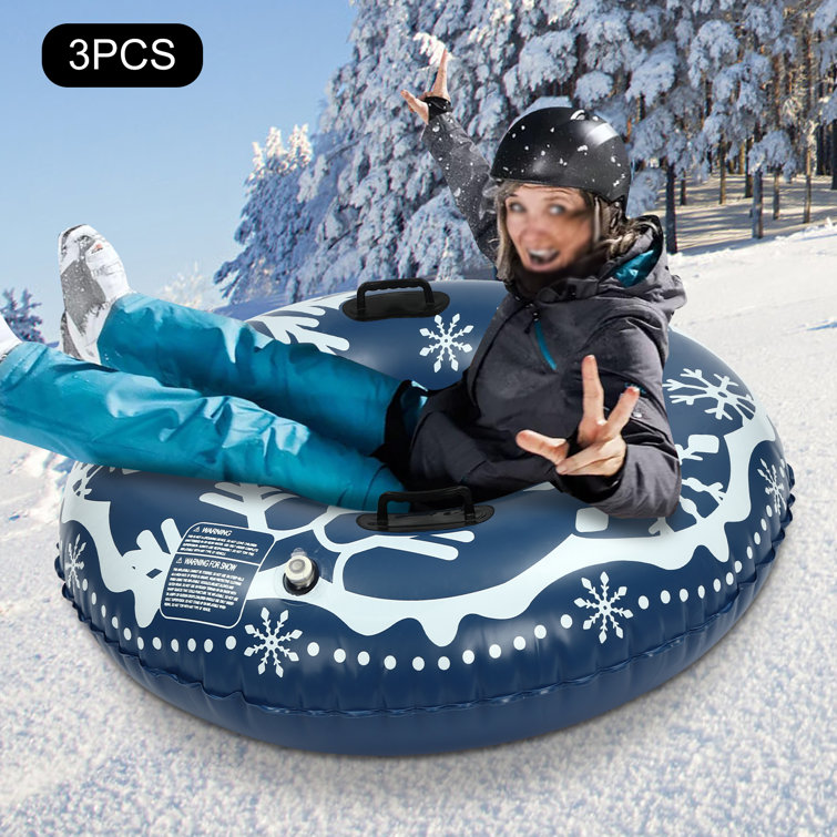 Inflatable Ski Circle Sled For Kids And Adults Durable 120cm And 47in Snow  Boat Tube For Winter Sports Fun Fast DHL Delivery In 7 Days From  Vanoinflatables, $29.27