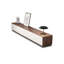 Meuble télé moderne en bois manufacturé brun-1845070408