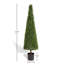 Décorations pour le salon intérieur arbre extérieur buis artificiel topiaire arbre en pot 180 cm 1 pièce / ensemble-373232249-373232251