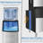 Costway 353 lb. Daily Production Cube Clear Ice Freestanding Ice Maker