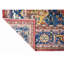 High-Quality Hand-Knotted Red And Navy Area Rug