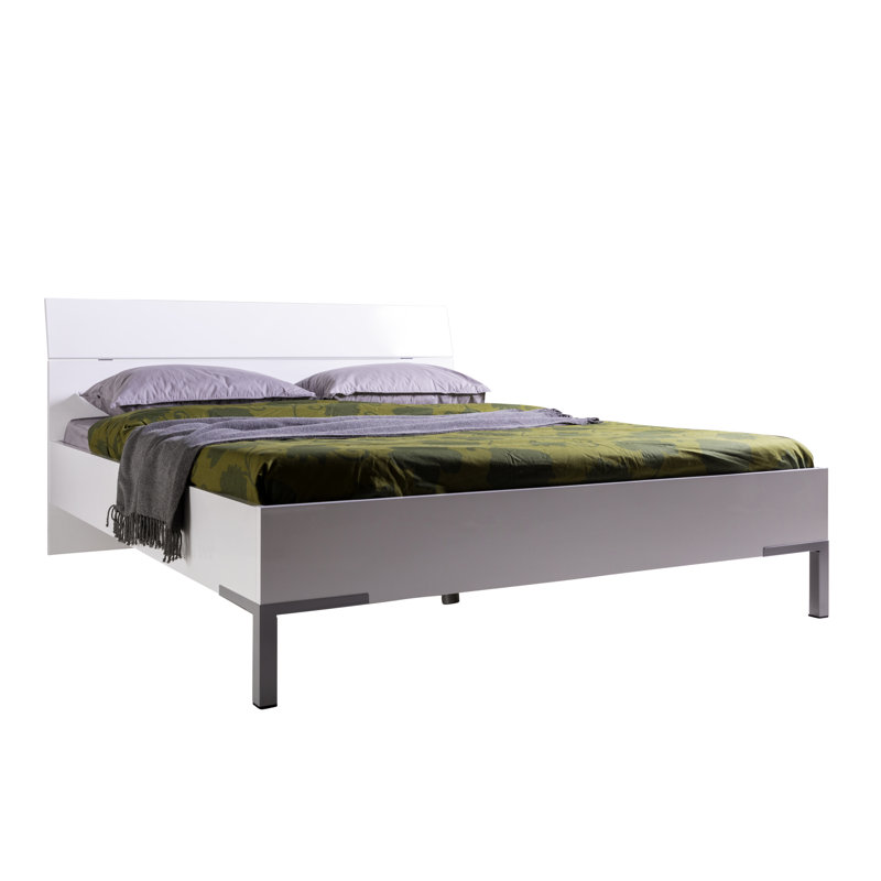 Privilegio Bed, Super King (6'), Grey