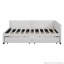 Lit de jour double rembourré avec lit gigogne simple-457530128-457530130
