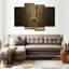 «Vintage Tennis Racket», ensemble de 4 reproductions sur toile par 4 pièces d'Ivan S-201083457