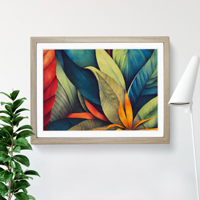 Jungle Flowers Vol.3 - Framed Print