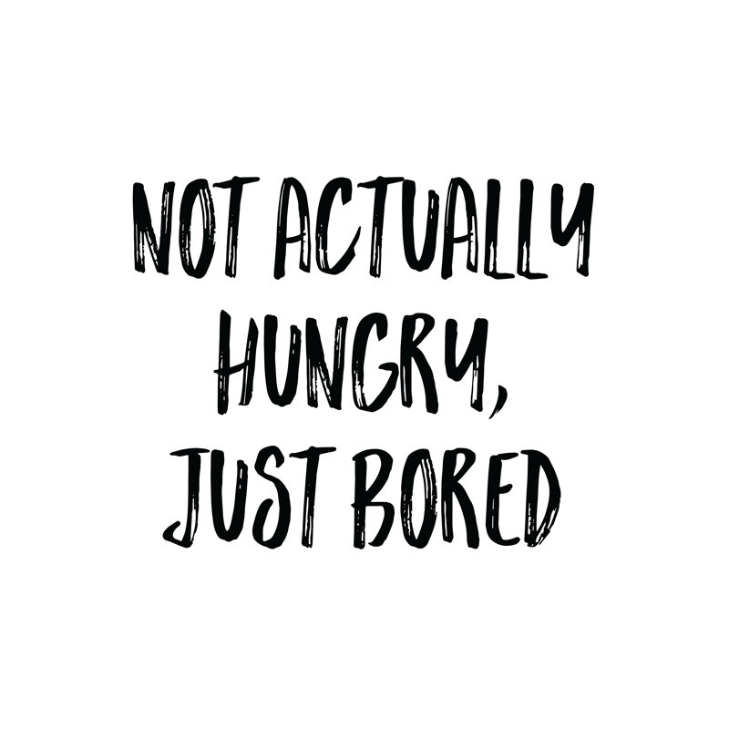 Hungry Bored - Wrapped Canvas Print, 30cm H x 30cm W x 3.8cm D