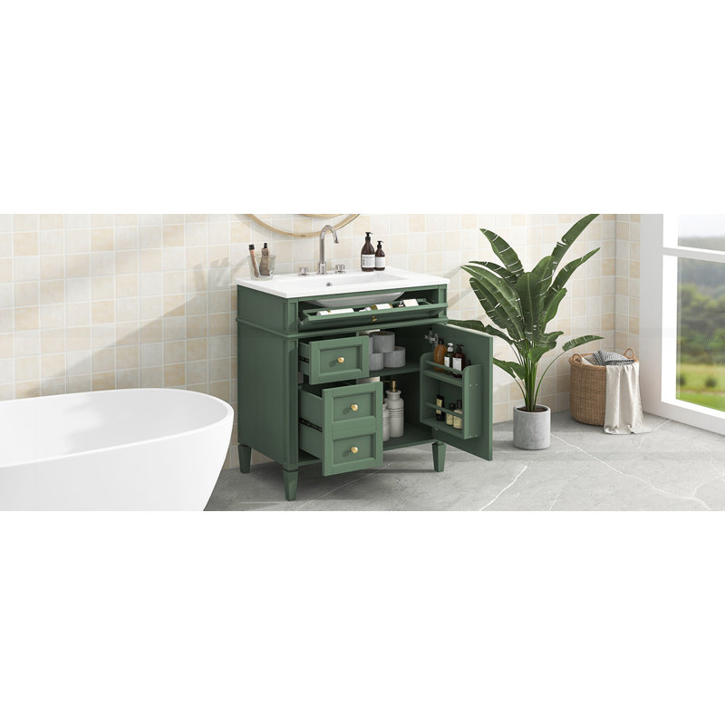 Meuble-lavabo 30 po avec lavabo supérieur