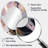 Pink And Gold Inner Worlds Of Marble I - Abstract Oval Decorative Mirror On Metal-1726853292