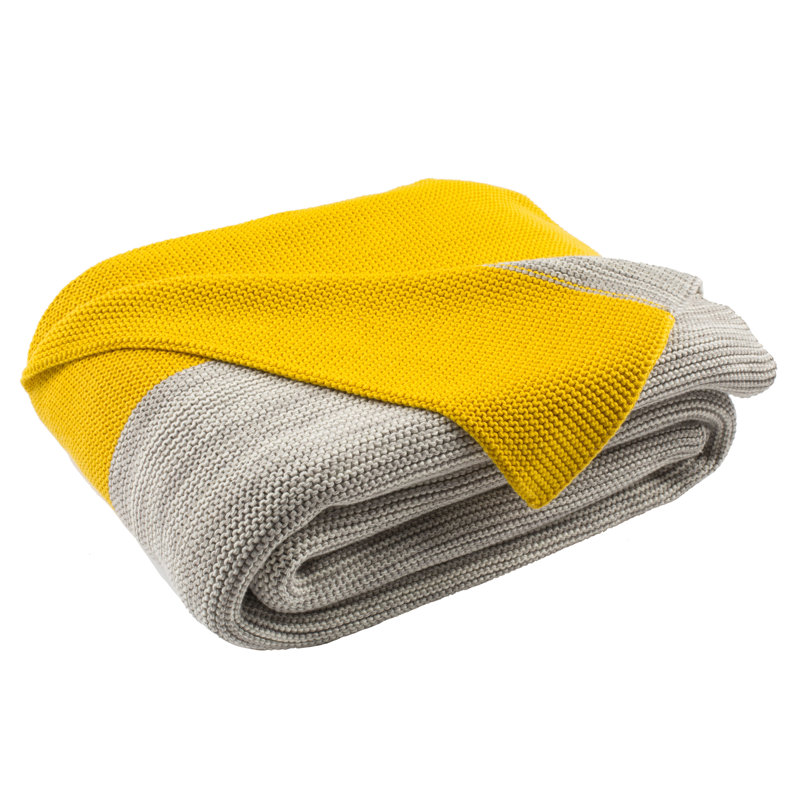 Knitted Throw Blanket