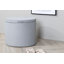Dareona 51cm Wide Round Pouf Ottoman-906827613