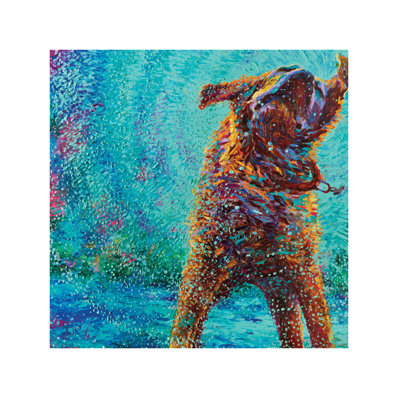 Underdog Blues by Iris Scott - Wrapped Canvas Print, 66.04 cm H x 66.04 cm W x 1.91 cm D
