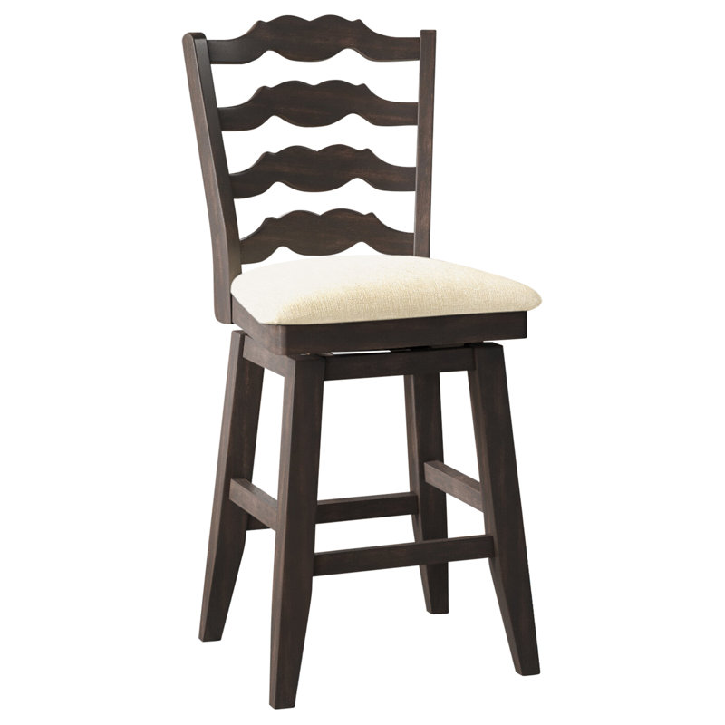 Fortville Counter Stool, Antique Black, Counter Stool (24" Seat Height)