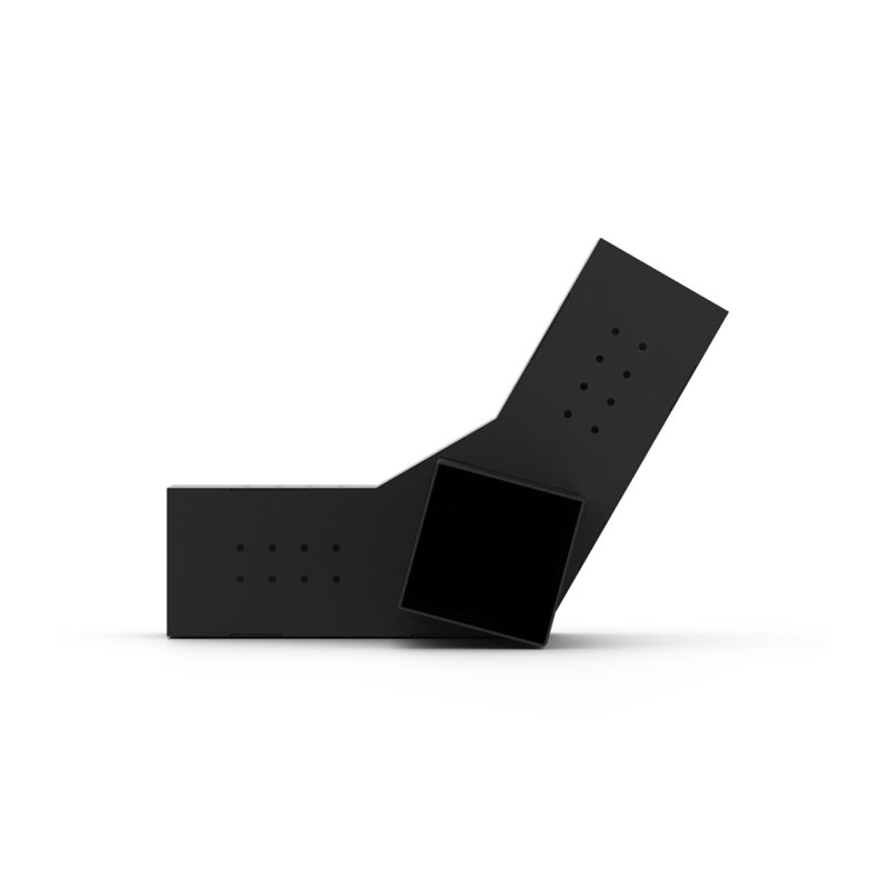 Toja Trio 120 Degree (Peak Trio) | Bois 6X6 | Paquet de 2, H 9 po x l 10 po x P 10 po