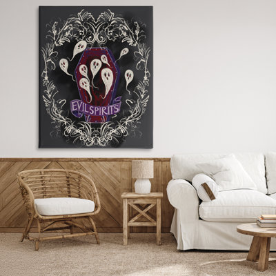 Evil Spirits Ghost, toile par Connie Summers