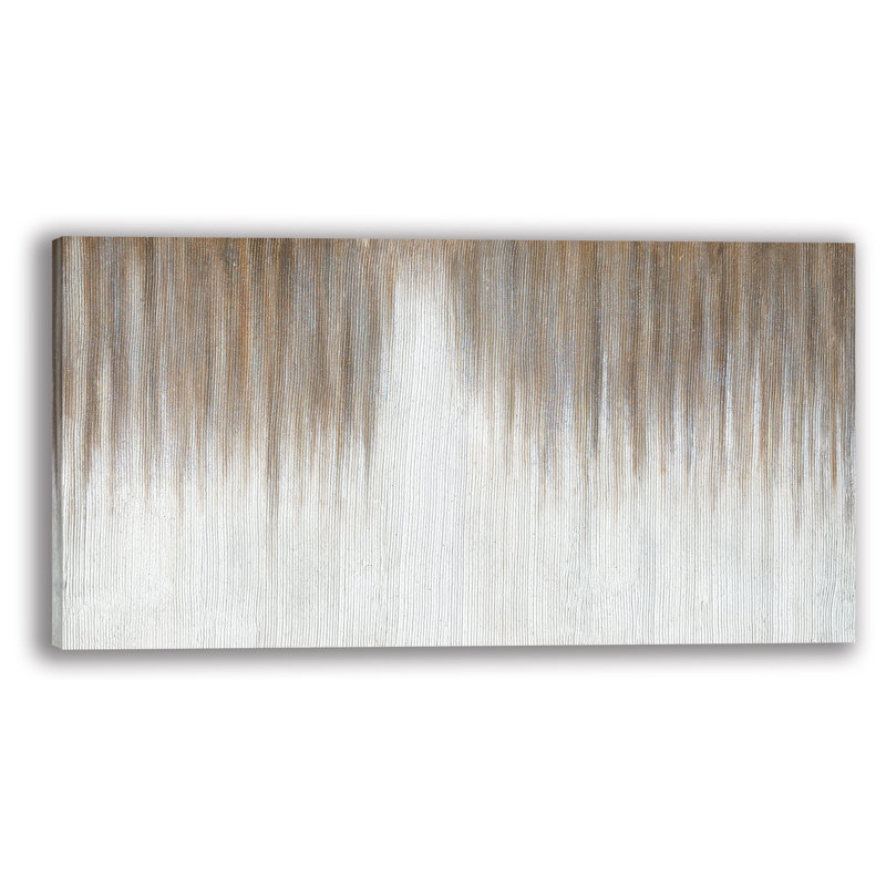 Peinture sur toile tendue, H 24 po x l 36 po x P 1,5 po