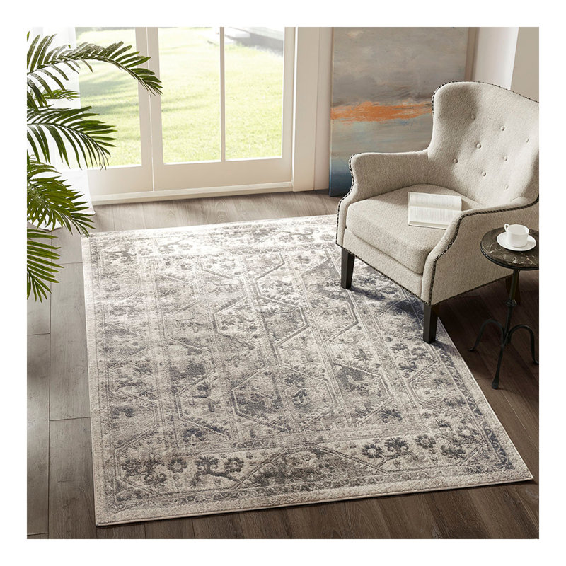 Tapis à bordure carrelée