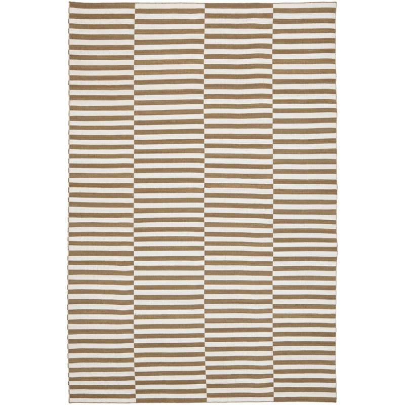 Ralph Lauren Cameron Stripe Viscose Striped Rug, Rectangle 8' x 10'
