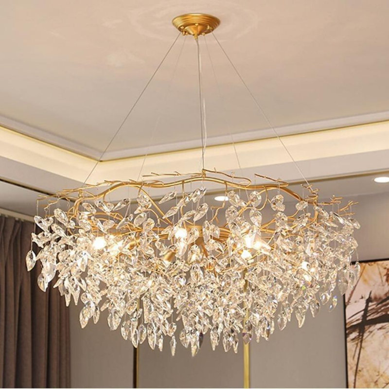 Lucinda 8 - Light Crystal Chandelier