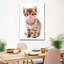 " Bubble Gum Kitten Canvas Print "-752595292