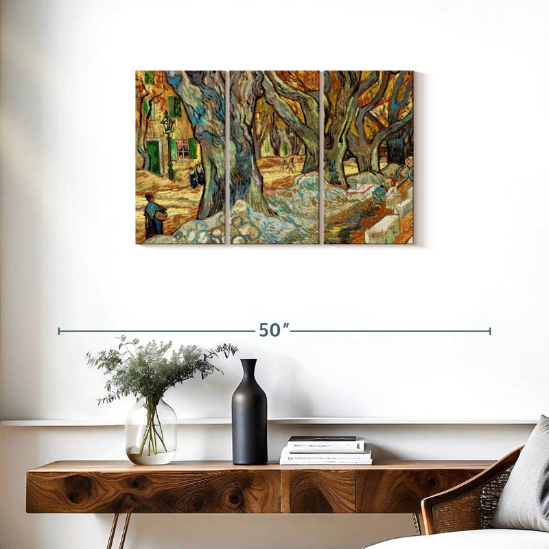 Harnek The Large Plane Trees, 20'' H X 33'' W