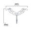 Couronne en métal 24 po-1637427737
