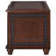 Coffre à tabac riche avec couvercle rabattable et intérieur spacieux, style traditionnel, profond, pour le tabac, grand espace de rangement, extérieur élégant