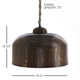 Tuck Single Light Metal Pendant
