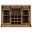 Sideboard HALDEN 2 Sliding Doors 112X40x80 Cm Solid Wood-1619693812