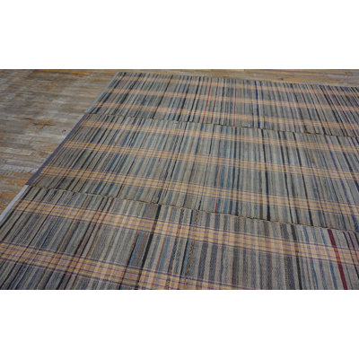 Tapis tissé à plat Antique American Rag