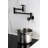 Kingston Brass Webb Two-Handle 1-Hole Wall Mount Pot Filler Faucet with Knurled Handle-91111402
