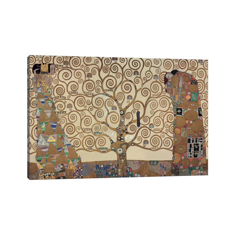 The Tree Of Life by Gustav Klimt - Wrapped Canvas Print, 20.32 cm H x 30.48 cm W