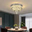 Crystal Semi Flush Mount