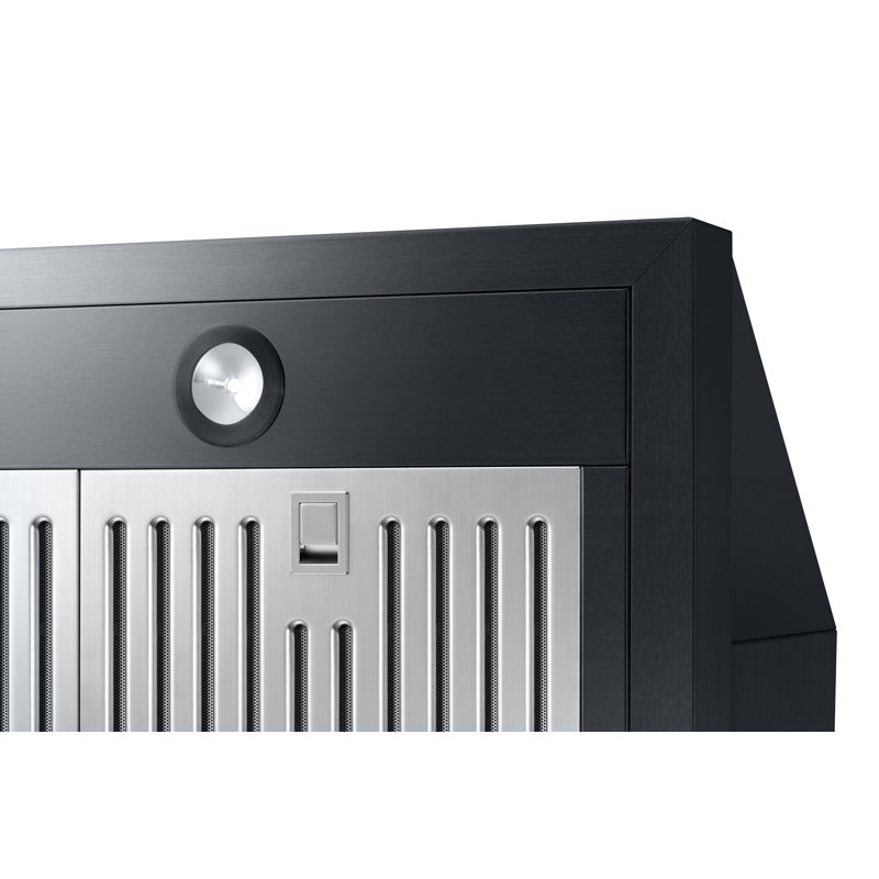 Hotte sous l'armoire 36 "600 CFM Smart, Acier inoxydable noir résistant aux empreintes di