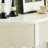 French cream-style elegant console table