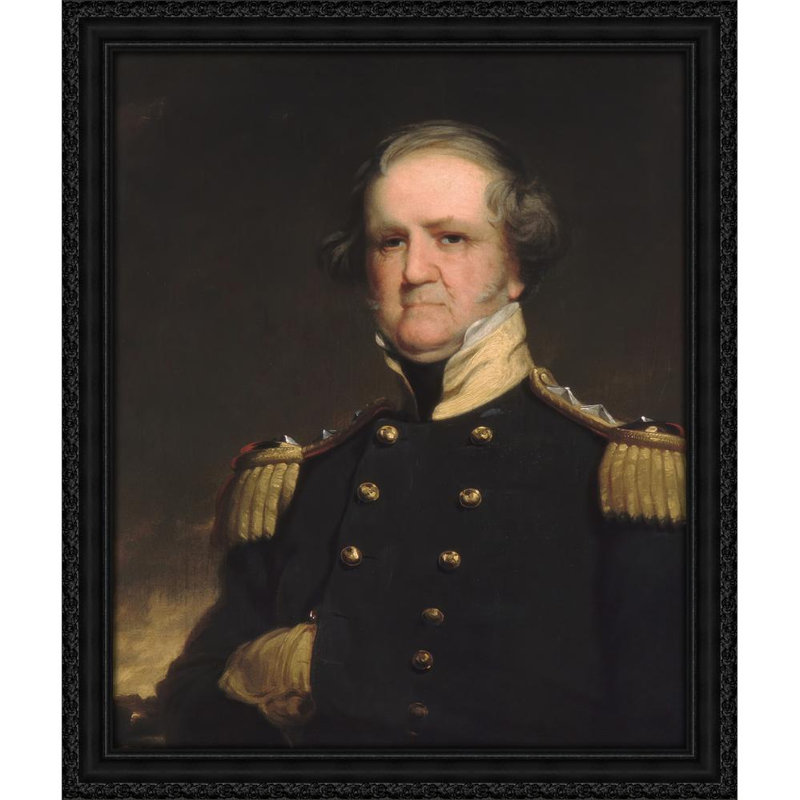 Général Winfield Scott (vers 1855), H 31 po x l 26 po
