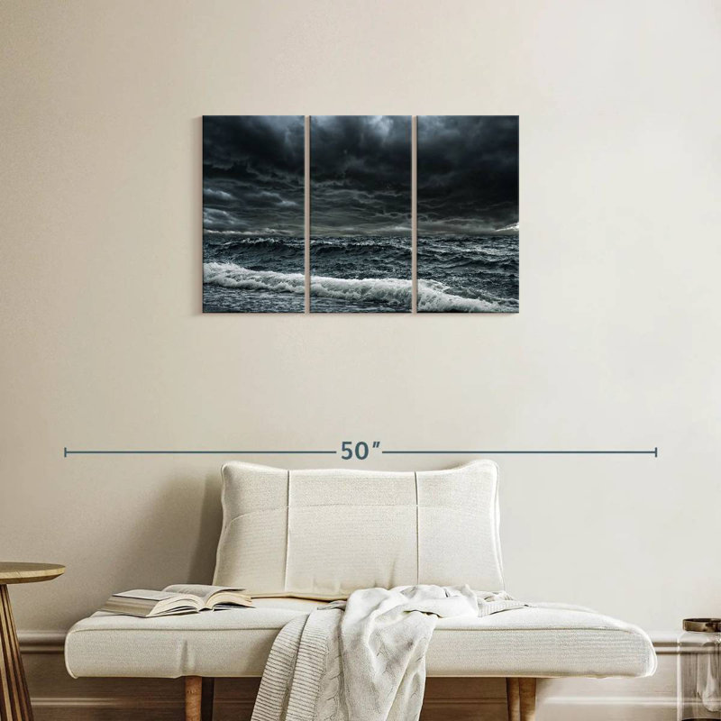 Gillard Storm Waves, 20" H x 33" W