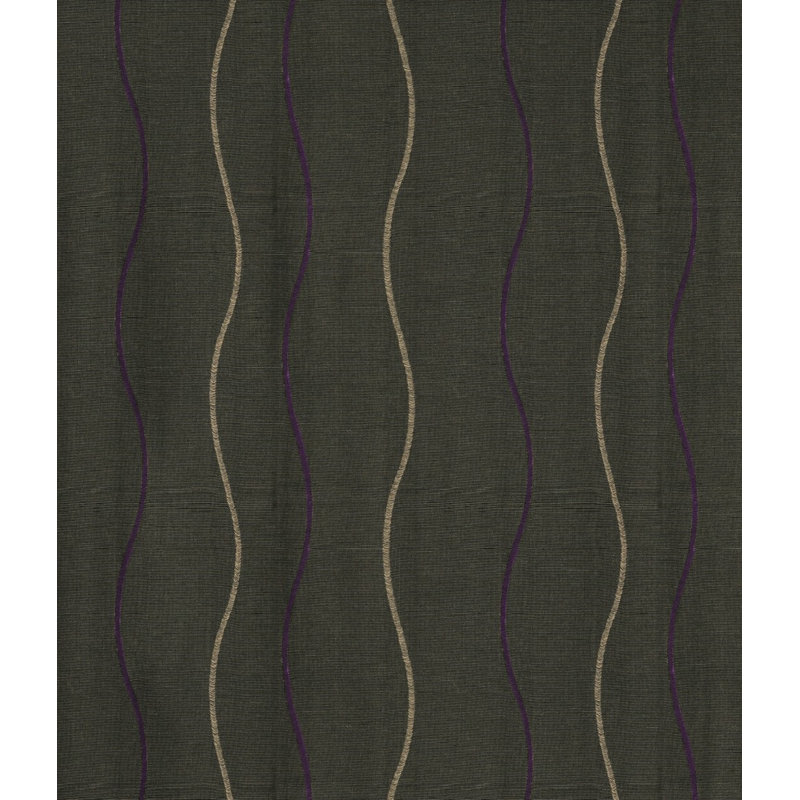 Pedersen Pencil Pleat, Single Curtain, opaque, 132cm Width x 255cm Drop, Brown