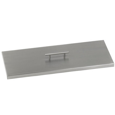Rectangle Stainless Steel Fire Pit Lid