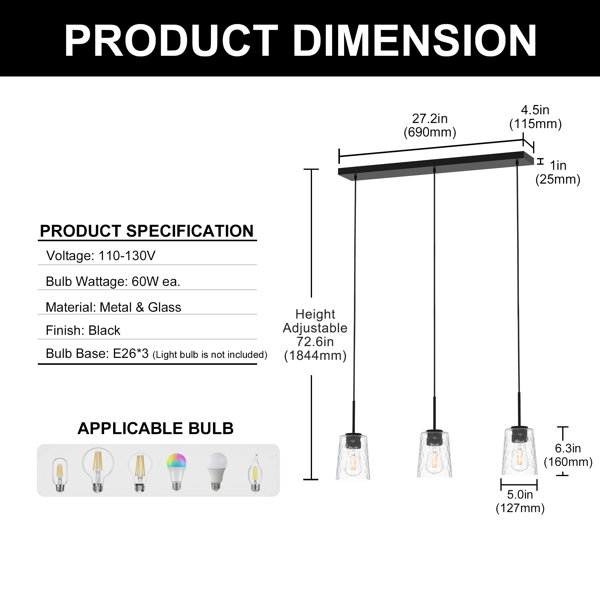 Dimensions du produit