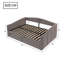 Daybed With Hydraulic Storage & Drawers-267275036-267275038