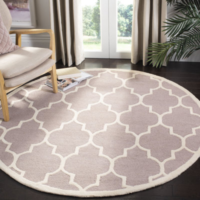 Cannen Hand Tufted Wool Trellis Rug