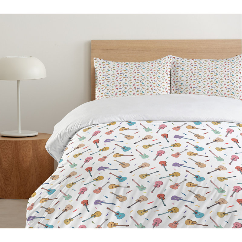 No Duvet Cover, California King Duvet Cover + 2 Standard Shams