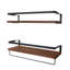 Ensemble de 2 tablettes murales flottantes-982900104-982900149
