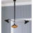 3-Light Shaded Classic / Traditional Chandelier