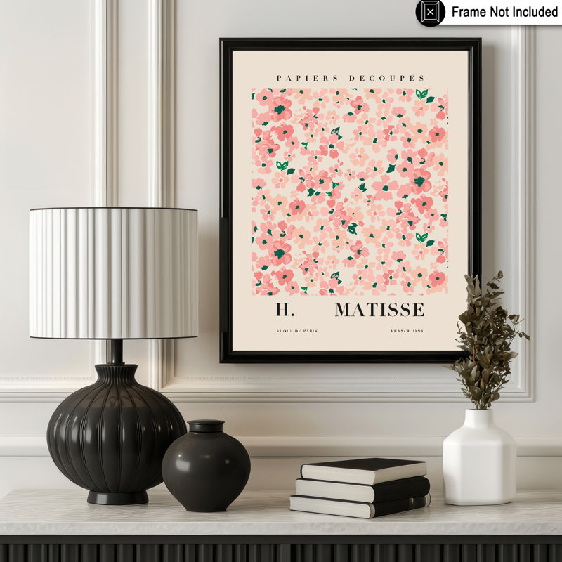 Affiche Henri Matisse, Sans cadre, Affiche, H 18 po x l 24 po